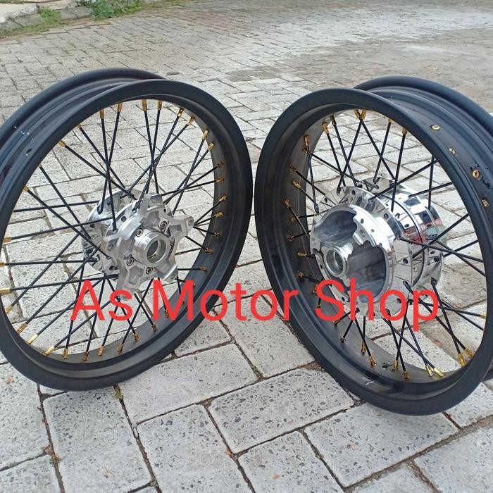 VELG SET SPRINT XD 350 - 450 RING 17 TROMOL R15 V3 VIXION R155 XSR155