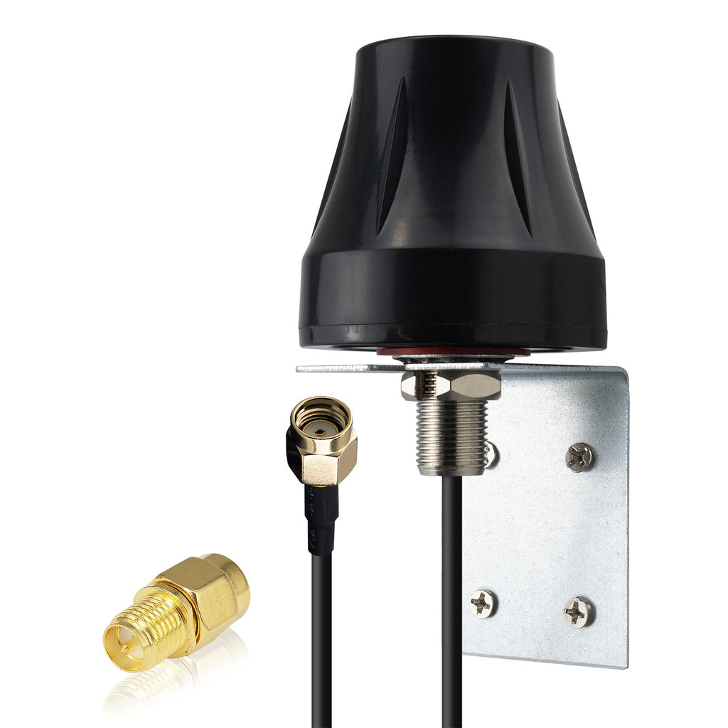 Outdoor Wifi Aerial Dualband 2.4Ghz 5.8Ghz Wall Mount Mimo Rp-Sma Male Waterproof Wifi Antenna + Rf