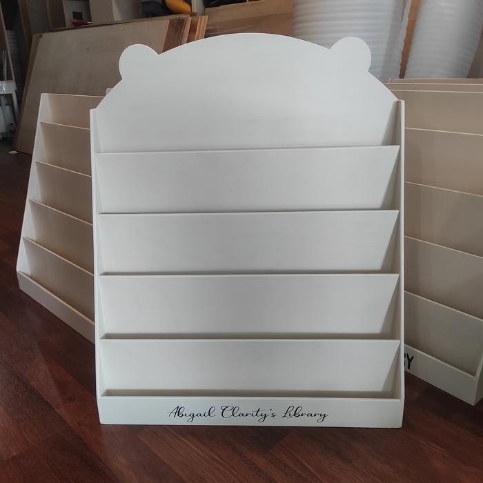 

Bear Head Bookshelf-Rak Buku 5 Susun Montessori