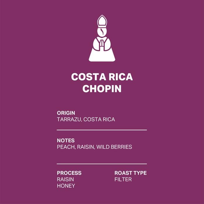 

Costa Rica Chopin - Rite Roastery - Single Origin Arabica - Filter Coffee #Gratisongkir #Sale