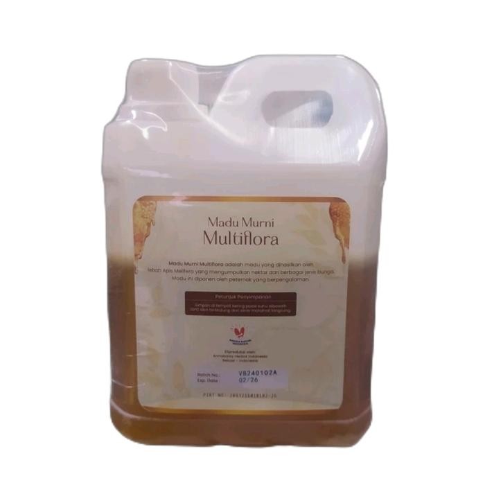 

Madu Multiflora 1000 Gram Pure Honey Organik Bebas Gula Herbal Syrup Bahan Sirup