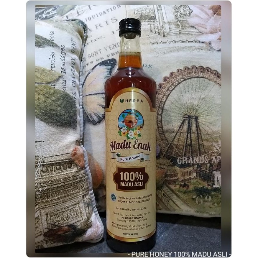 

Madu Enak 910 Gr Pure Honey Madu