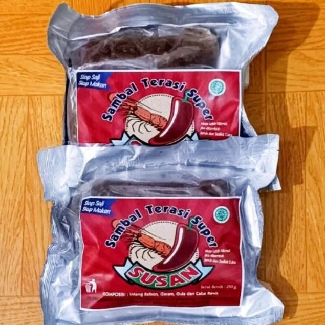 

Sambal Terasi Super Susan Asli Singkawang / Terasi Singkawang / Trasi