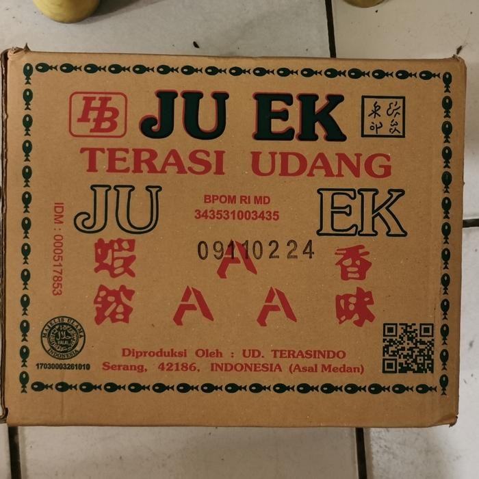 

Terasi Juek /Ju Ek 1 dus 11.6kg