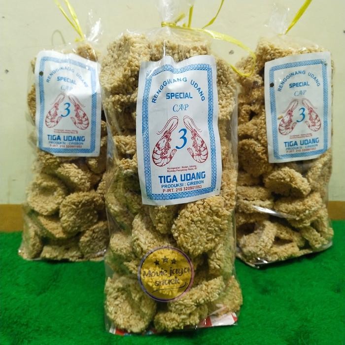 

Rengginang Matang Ketan Super Rasa Udang Terasi 1Bal Isi 1Kg
