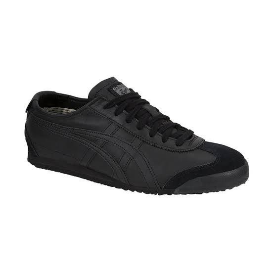 Terbaru Sepatu Sneakers Pria Wanita Onit Tali Import Best Seller Full Black