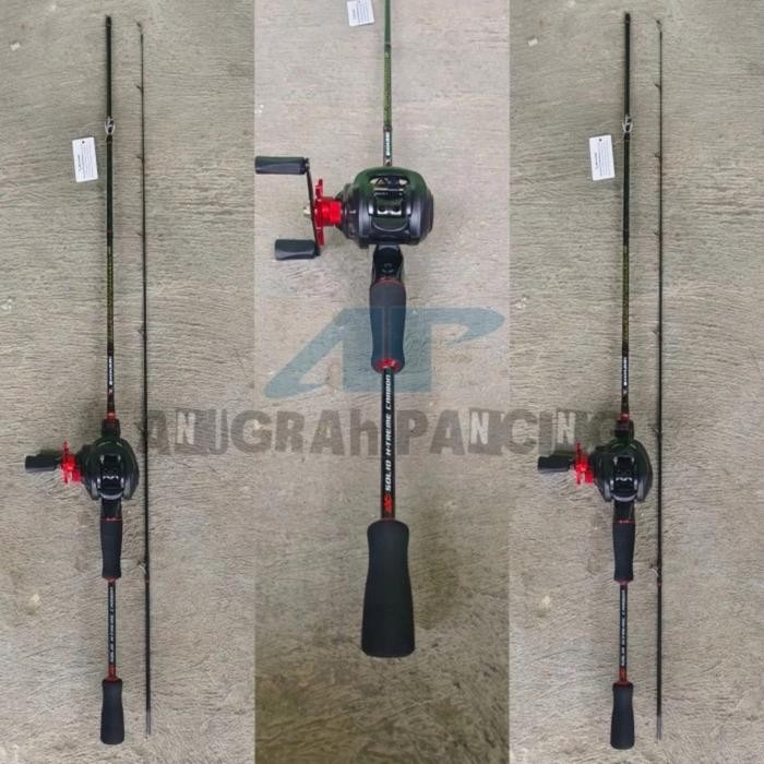 PAKET ALAT PANCING BAITCASTING MURAH MAX DRAG 12KG
