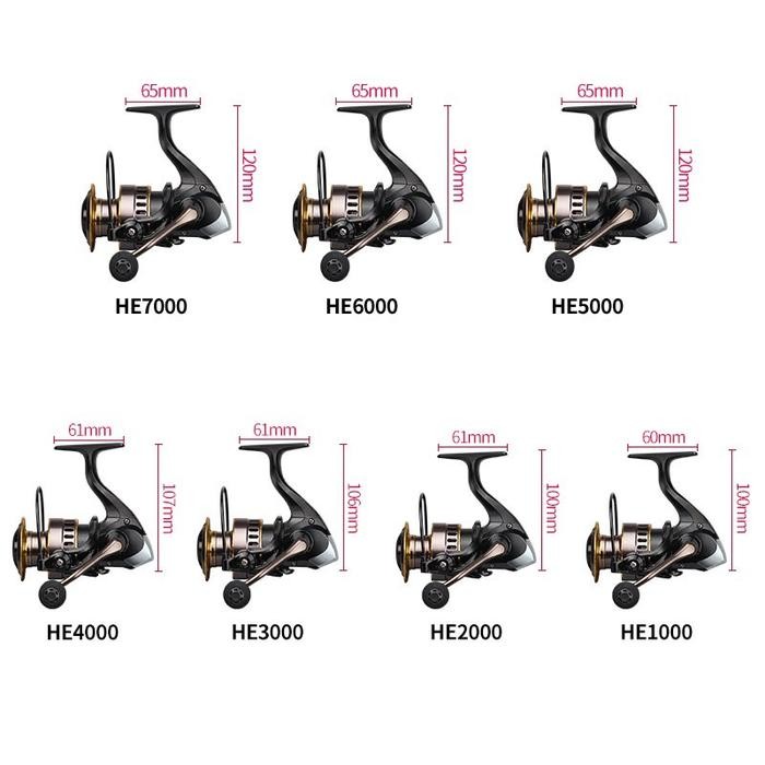 DAIWA Ultralight reel Spinning Reel fishing reel Mesin joran Pancing