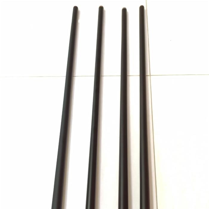 shaft stik stick billiard biliard full black kayu maple uniloc