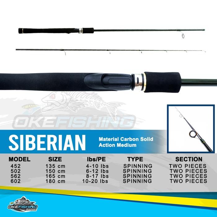 Joran Carbon Versus SIBERIAN - Sambung Dua