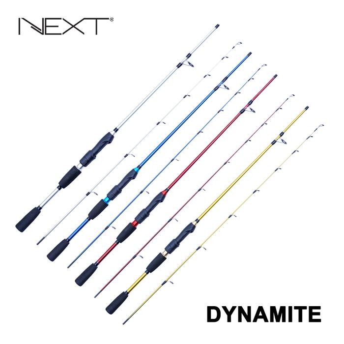Joran Pancing Next Dynamite Solid Carbon - Sambung Dua