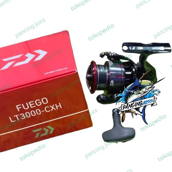 REEL SPINNING DAIWA FUEGO LT 3000 CXH POWER HANDLE NEW 2023