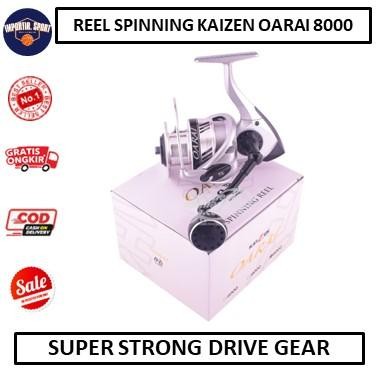 Reel Spinning Kaizen Oarai 8000 - REEL BERKUALITAS - REEL BAGUS