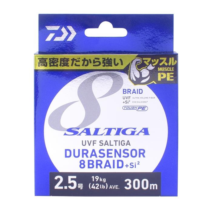 PE Daiwa Saltiga DuraSensor 300 Meter X8 UVF + S12 Pilih Ukuran