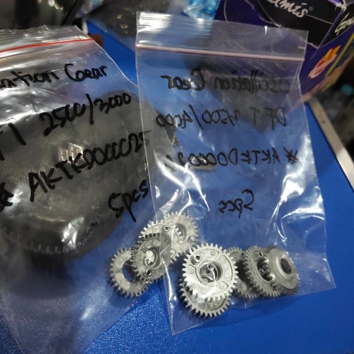 parts defector reel oscilation gear reel kamikaze defector