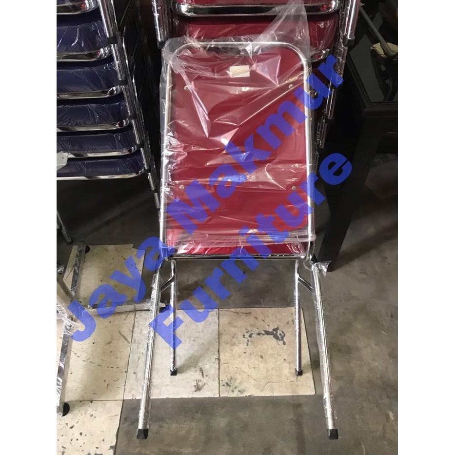 Kursi Susun Busa Cetak Awet Dan Kuat Finishing Rome / Kursi Khrom