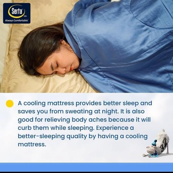 Serta Kasur Springbed Marvelous (Full Set) - Ukuran 160X200