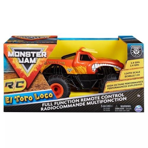 Monster Jam Rc Car 1:24 Scale El Toro Loco66803 Pasti Diskon