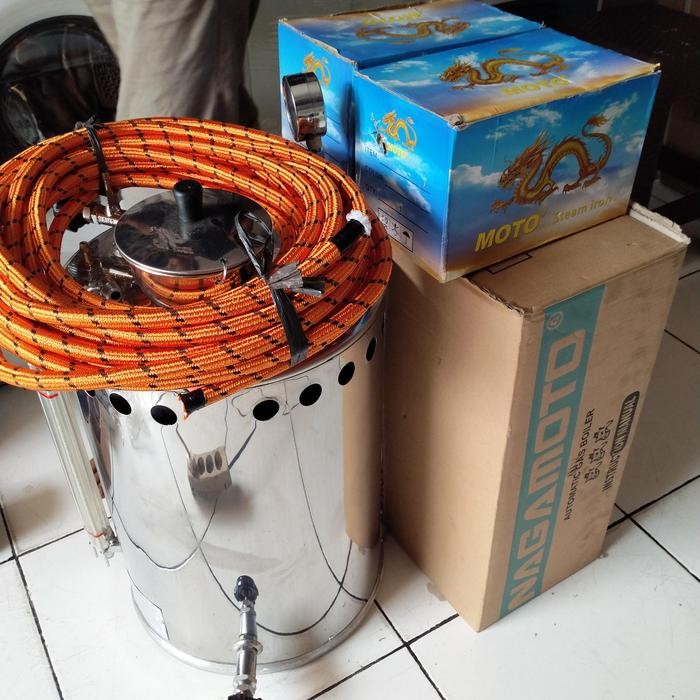 setrika uap nagamoto 25 liter otomatis