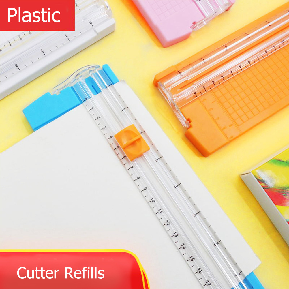 

2 Pcs Paper Replacement Head Easy to Blades for Mini Major Refills Plastic Cutting Practical