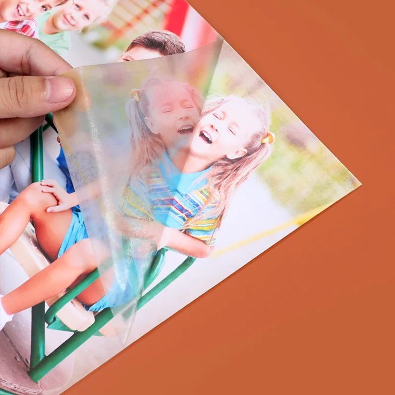 

A4 A3 Matt Film Gloss Film Transparent Matte Yarn heat coated BOPP plastic packaging