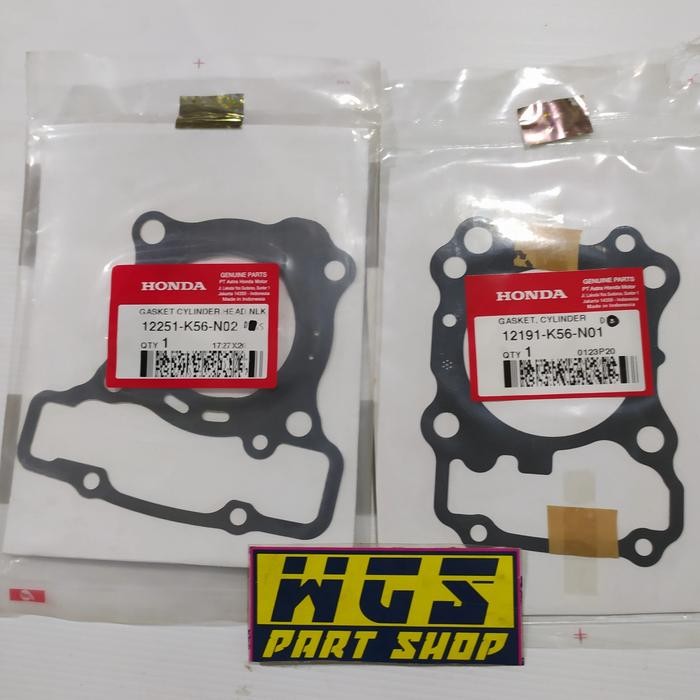 Paking Blok Seher Blok Head CB150 CBR 150 SUPRA GTR 150 SONIC masih ready