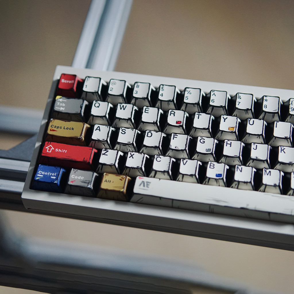Anime keycaps 128 keys Cherry profile mechanical keyboard side engraving PBT custom keycaps PC