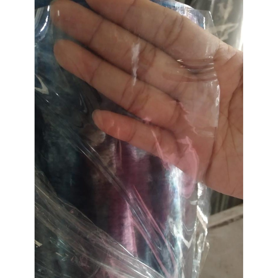 Plastik Mika Sheet Clear Tebal 0.5 Mm Tinggi 122 Cm Lembaran Lentur Gratisongkir