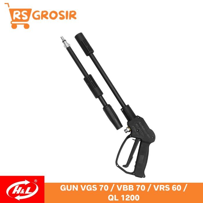 Gun Jet Cleaner H&L VGS 70 / VBB 70 Set Gun Stick Mesin Steam