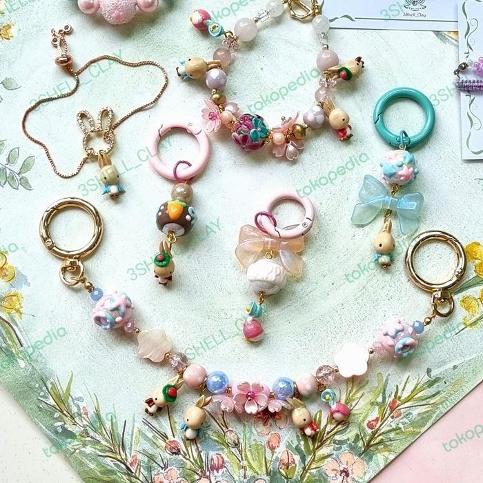 Peter Rabbit Bagcharm Keychain gantungan tas