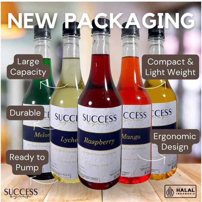 Cof3 Sirup Succes 780 Ml Aneka Rasa All Variant Sirup Kopi Dan Teh Perasa Minuman Botol Dari Plastik
