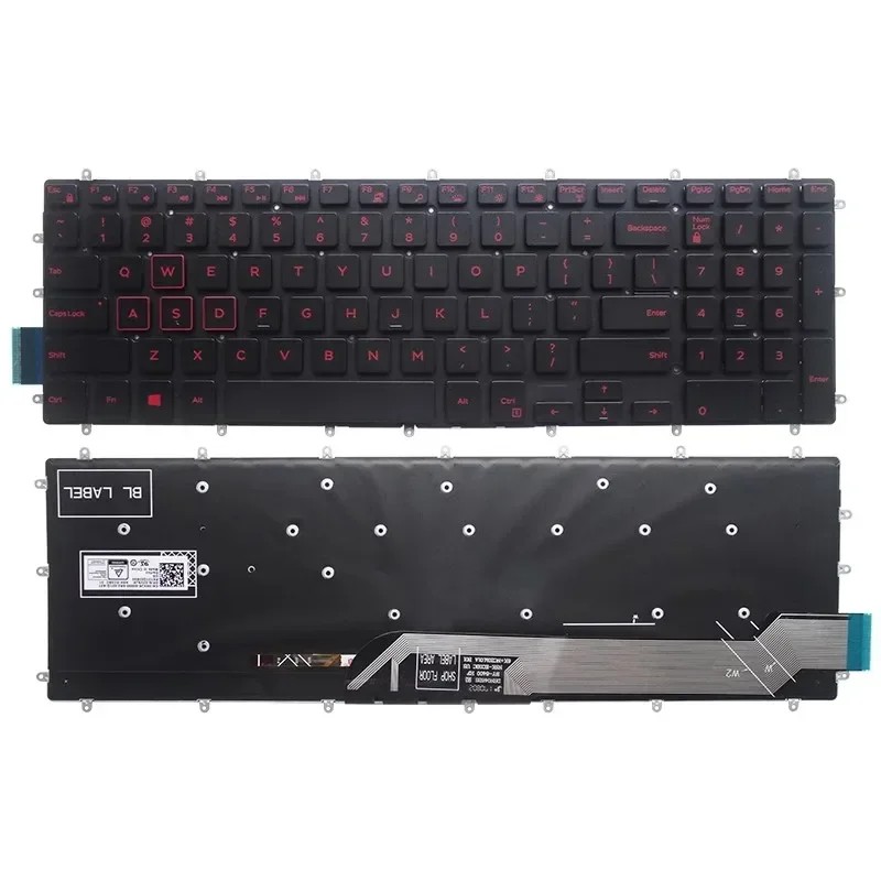 New Keyboard with backlit for DELL 15-7000 5567 5570 7566 7567 5665 5568 3582 3583