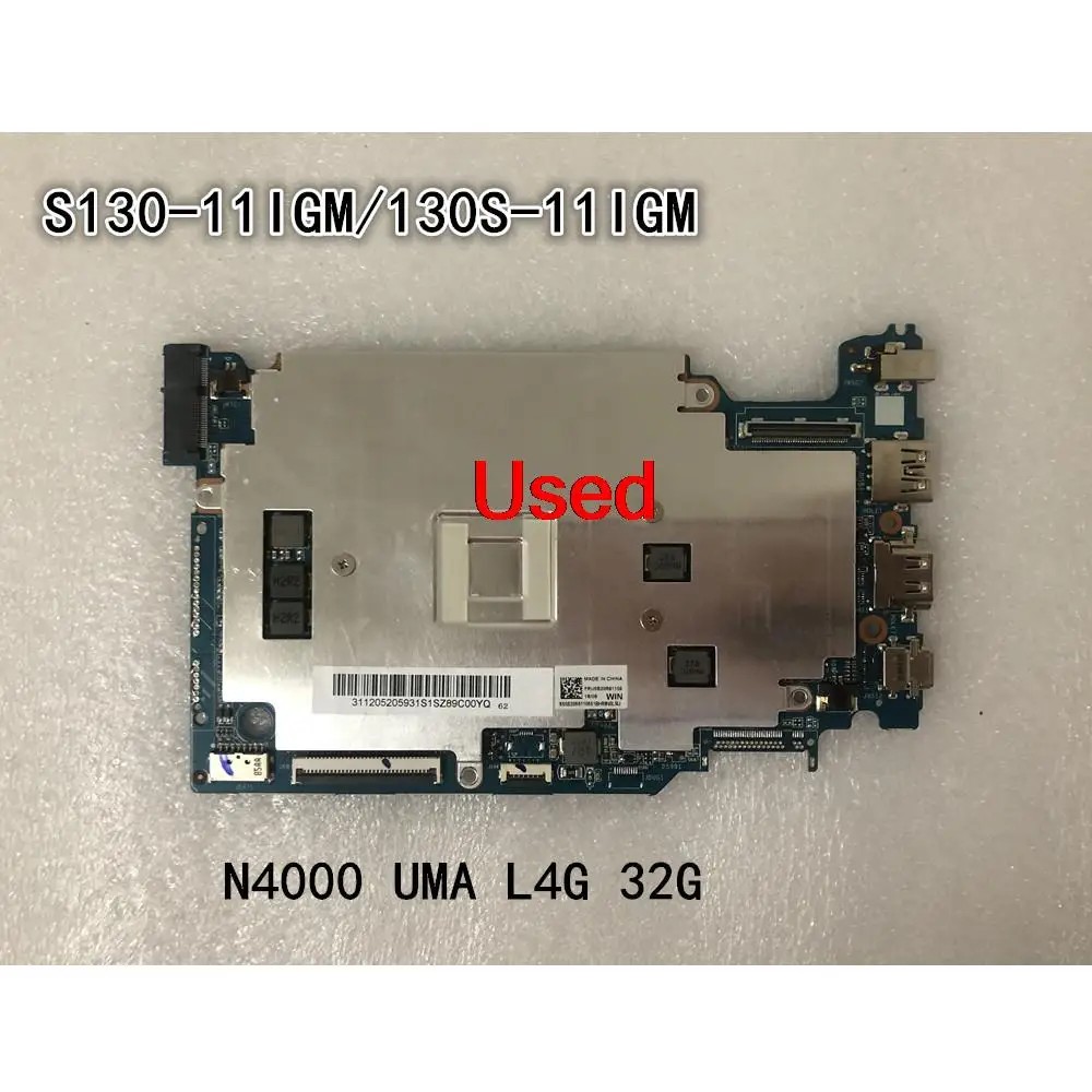 Used For Lenovo Ideapad 130S-11IGM/S130-11IGM Laptop Motherboard CPU N3450 UMA R4G 32G FRU