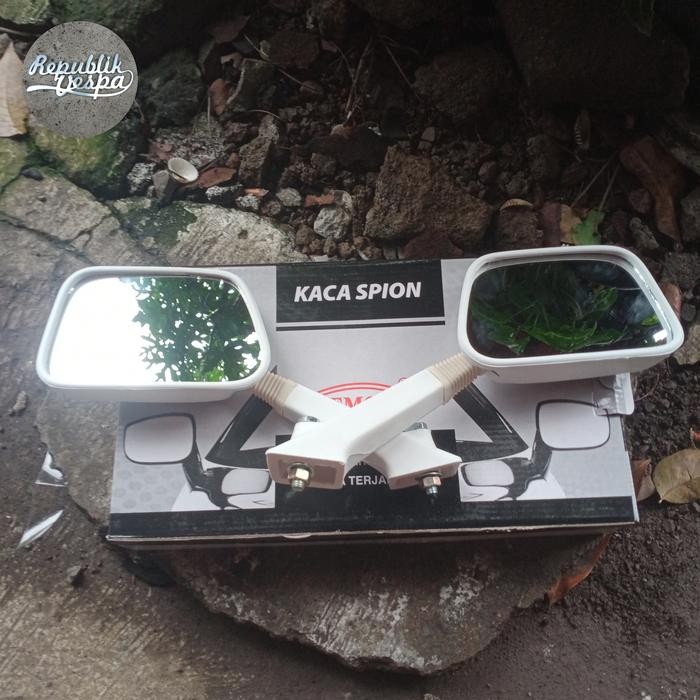 Spion EMGI putih vespa PX series