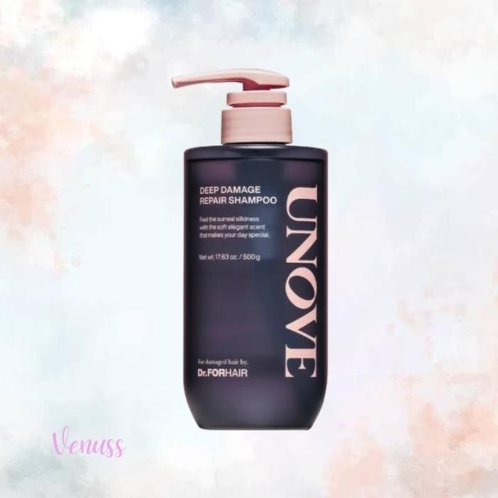 Terlaris Dr.Forhair Unove Deep Damage Repair Shampoo 500Ml Ready