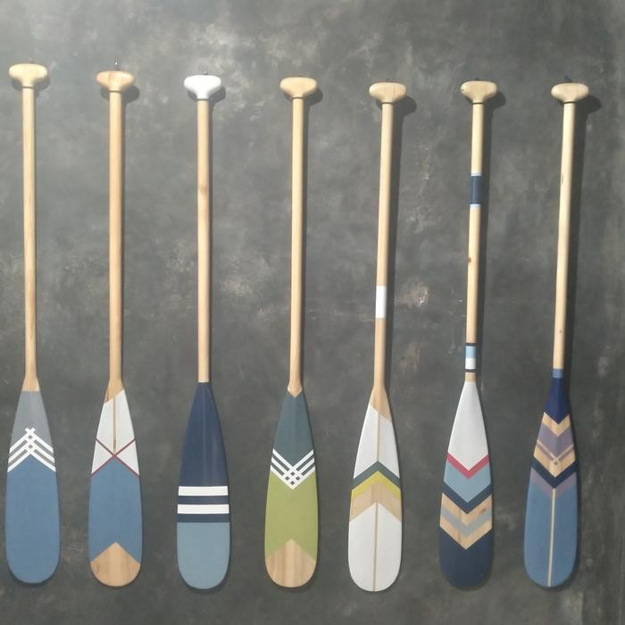 pesanan dayung khusus - dayung kayu 135cm - dayung hias - dayung