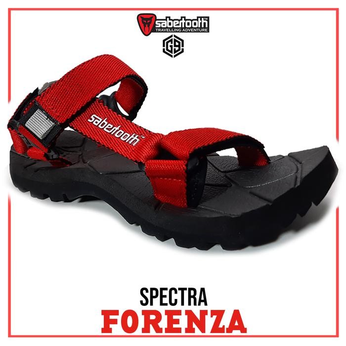 SABERTOOTH Sandal Gunung Traventure Pria Wanita Spectra Forenza Sendal Kasual