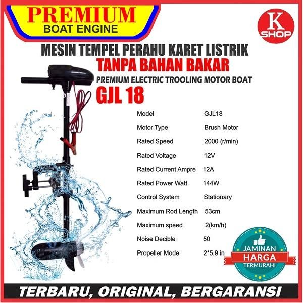 Mesin Tempel Elektrik / Mesin Tempel Perahu / Electric Outboard Motor