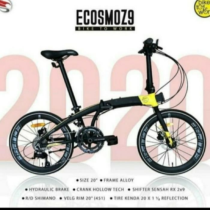 Sepeda Element Ecosmo Z9 Bike To Work 20" 18Sp