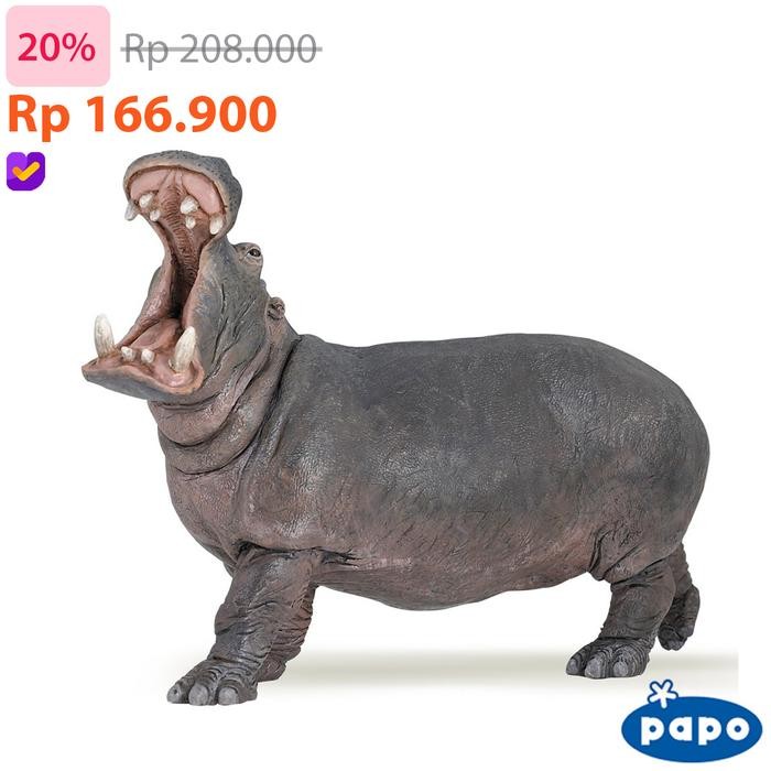 Papo 50051 - Hippopotamus - Animal Figure