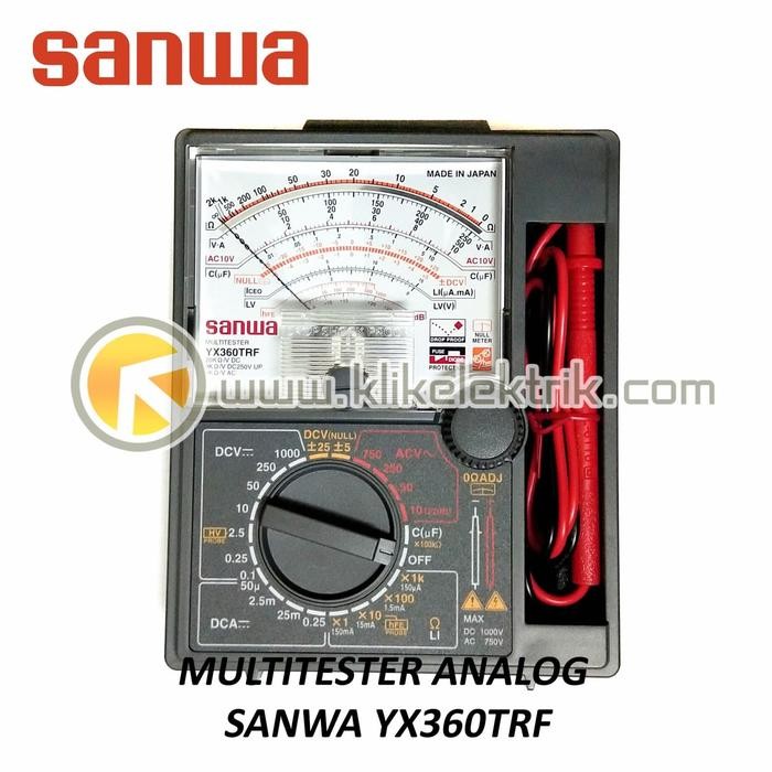 Limited Multi Tester Sanwa Yx-360Trf Meter Tester Analog Yx360 Trf Ori Japan