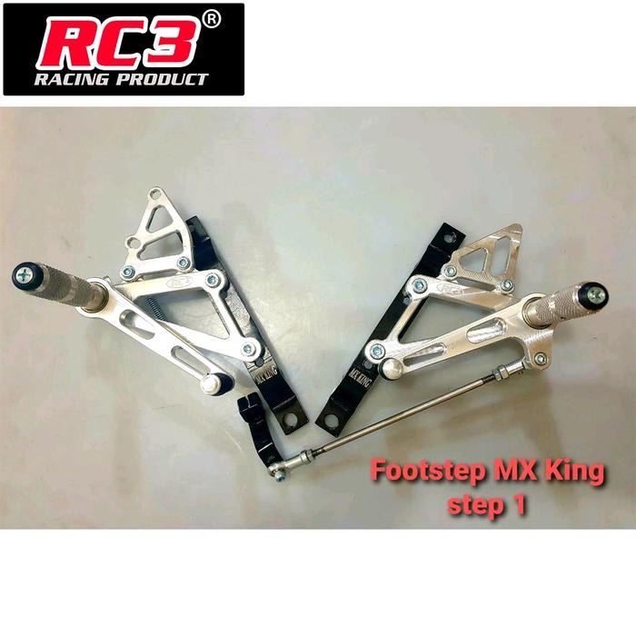 FootStep Foot Step Underbone UB RC3 Yamaha MX King MXKing Tipe Step 1 Full CNC *