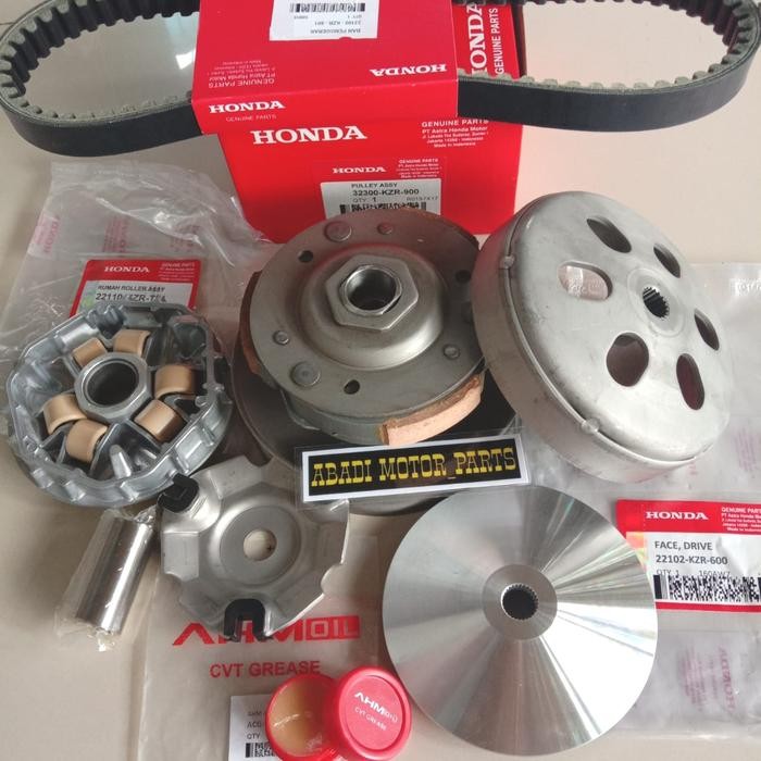 FULL SET PAKET CVT HONDA VARIO 125 FI OLD/VARIO 125 NEW/KODE KZR *