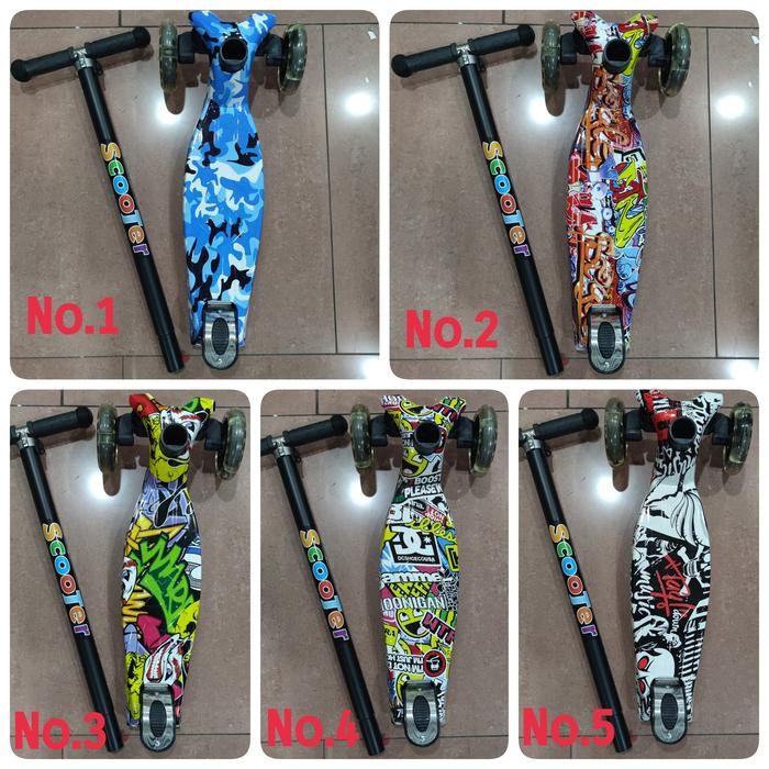 Skuter Anak Roda 3 Otoped Anak / Skuter / Scooter