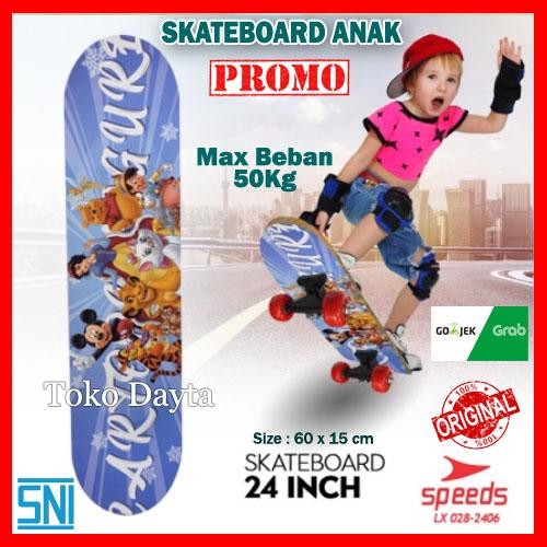 Skateboard Anak Fullset Mainan Anak Papan Skateboard Anak