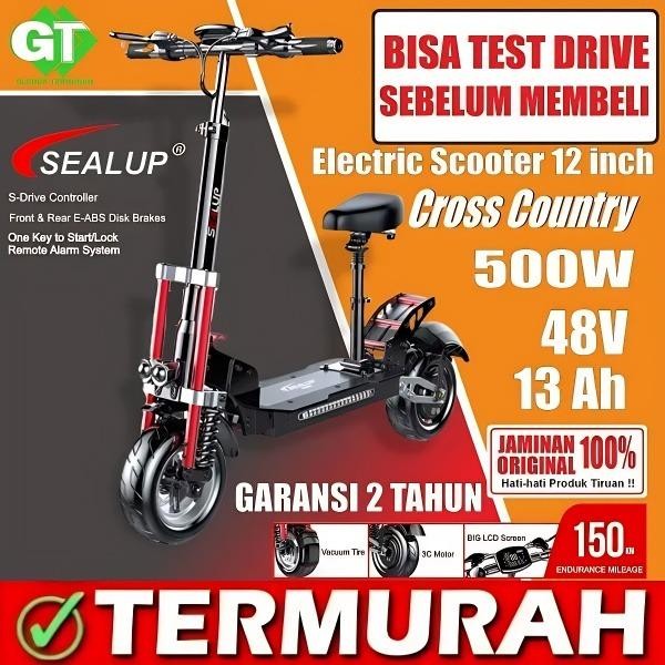 SEALUP Q23 ELECTRIC SCOOTER / SKUTER LISTRIK CROSS COUNTRY