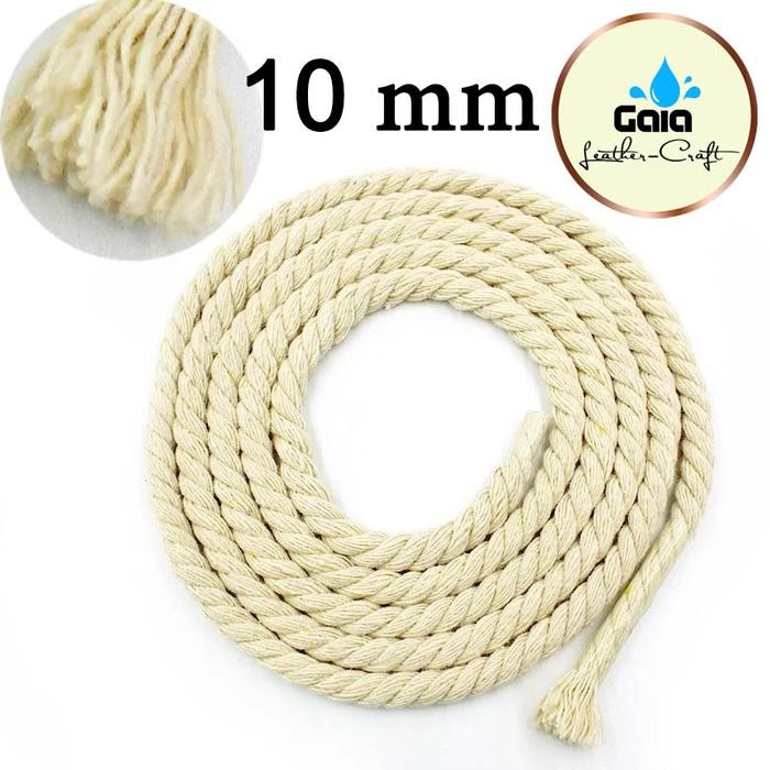 Tali tambang katun 10mm *