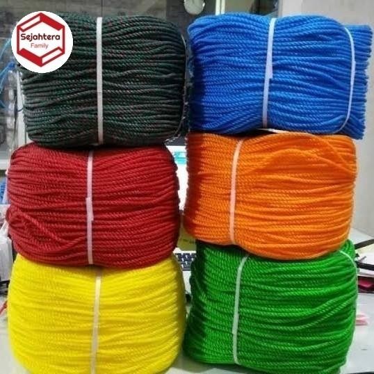 Tali plastik 10 mm Tali tambang plastik 10 mm meteran *