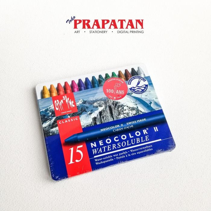 

Crayon Carandache Neo Color 2 (15 Warna)