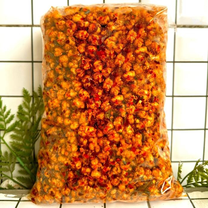 

New TIKTAK CIKUR PEDAS DAUN JERUK 500gr Cemilan